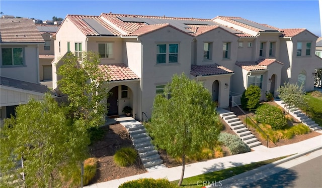 view of mediterranean / spanish-style house