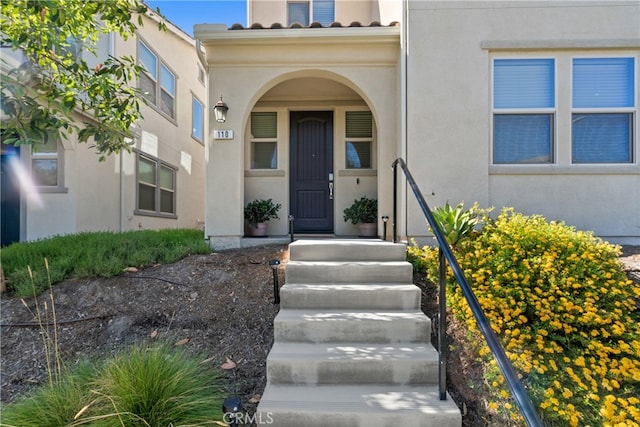 view of entrance to property