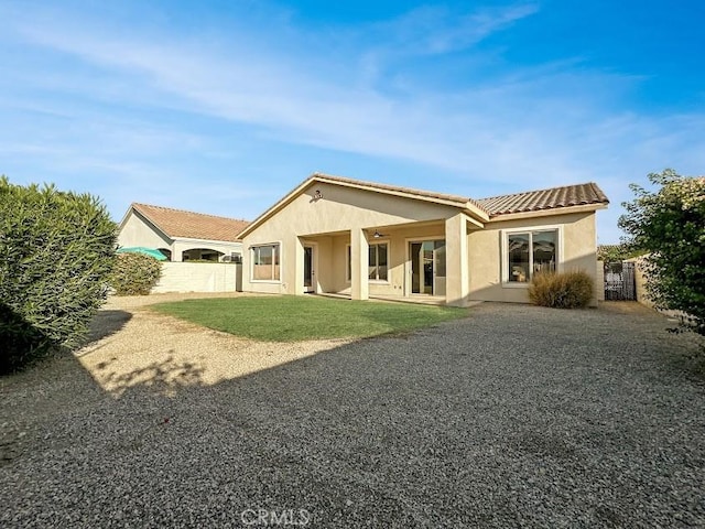 view of rear view of house