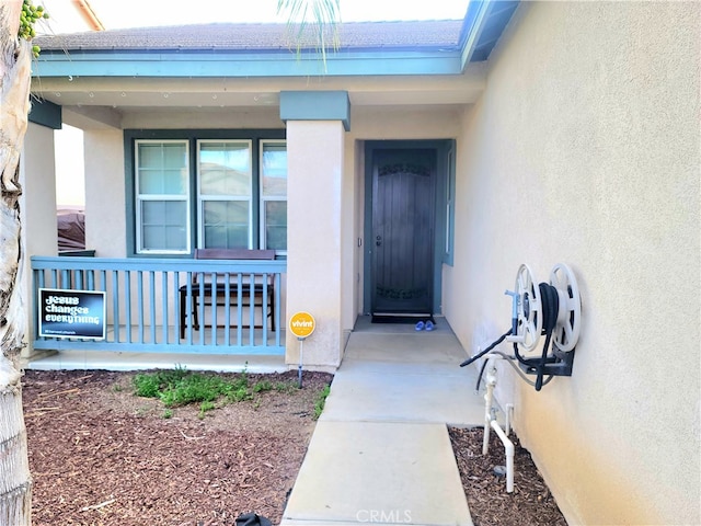 view of property entrance