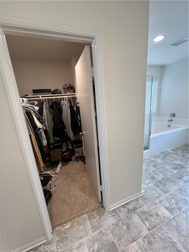 view of spacious closet