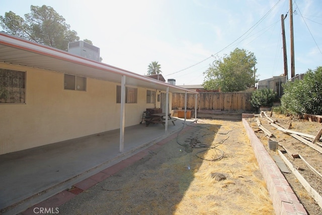 exterior space with a patio area