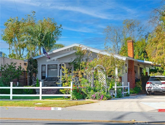 view of front of house