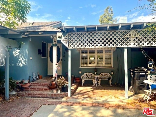 view of back of house