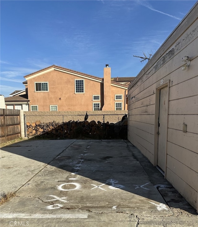 exterior space featuring a patio area