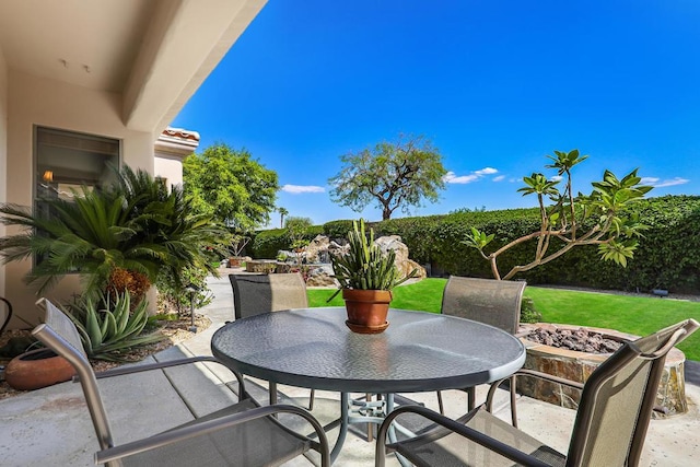 view of patio / terrace