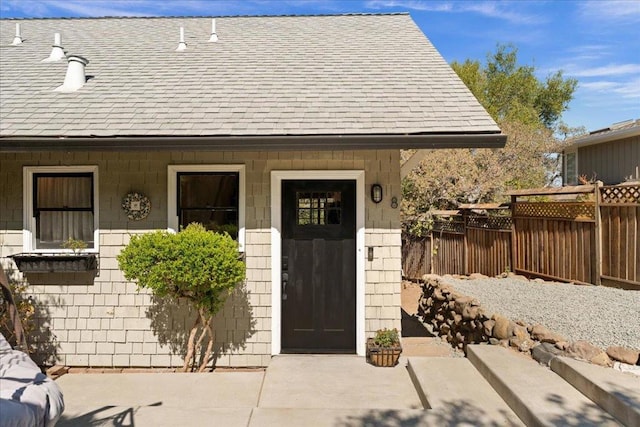 view of entrance to property