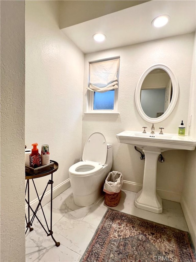 bathroom with toilet