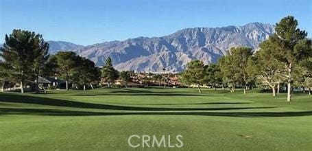 view of community featuring a mountain view and a yard