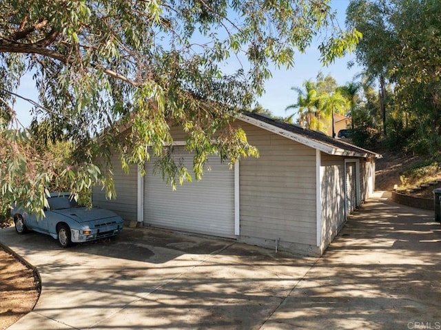 view of side of property