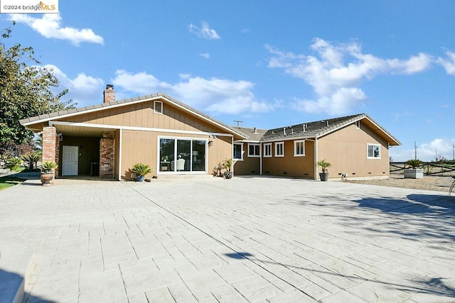 view of rear view of house