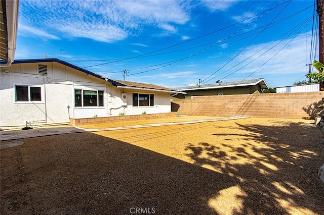 view of rear view of house