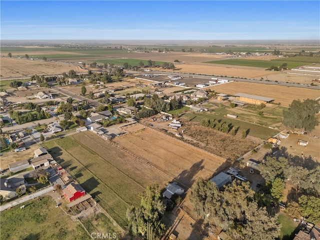 drone / aerial view featuring a rural view