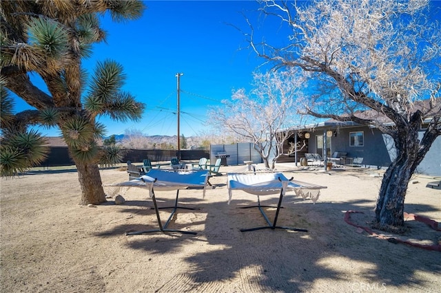 exterior space with a patio area