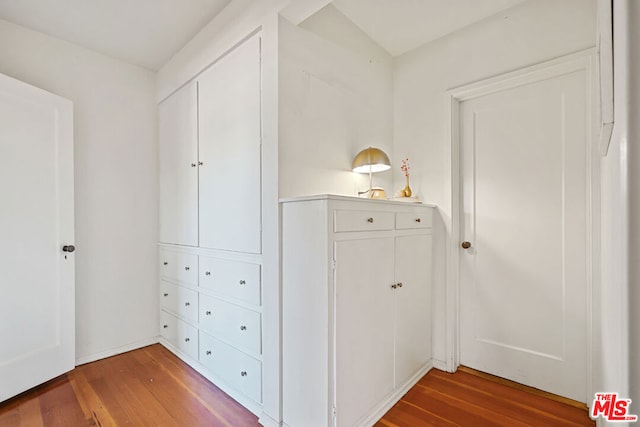 interior space featuring hardwood / wood-style flooring