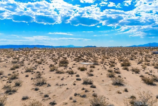 view of mountain feature