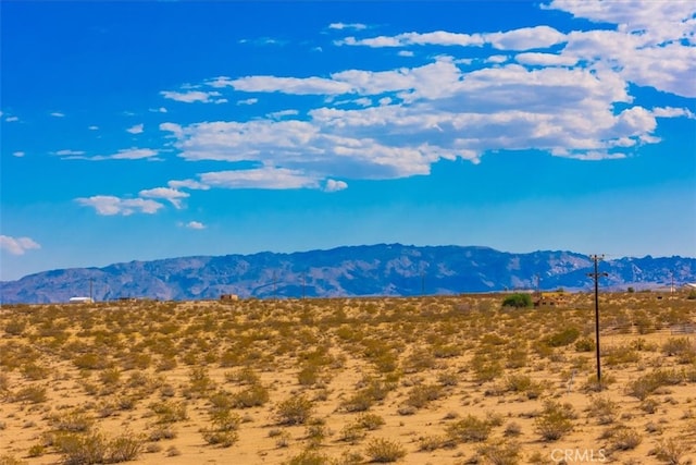 view of mountain feature