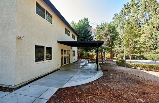 exterior space featuring a patio area