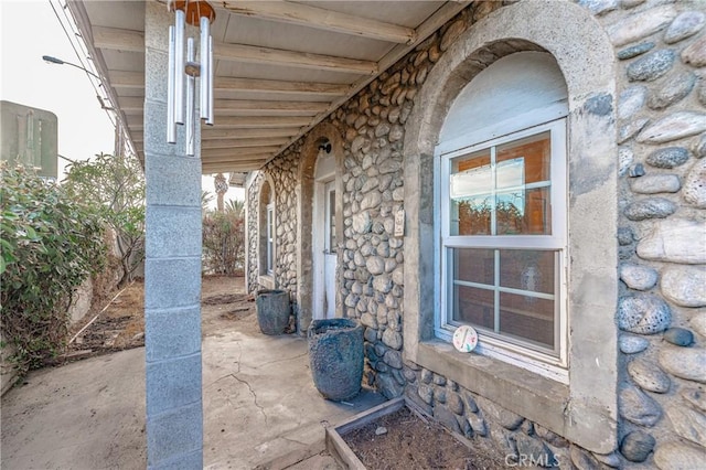 view of patio