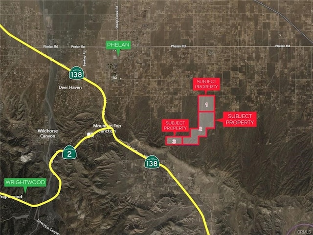 0 Wilson Ranch Rd, Phelan CA, 92371 land for sale