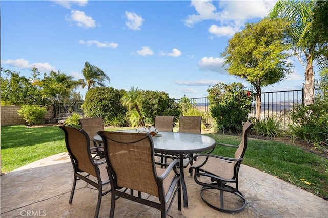 view of patio / terrace