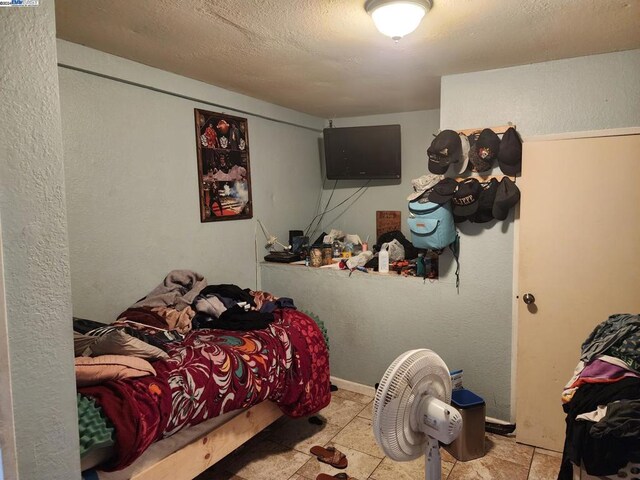 view of tiled bedroom