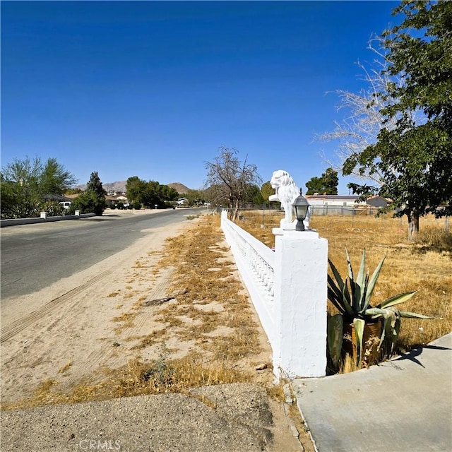 view of street