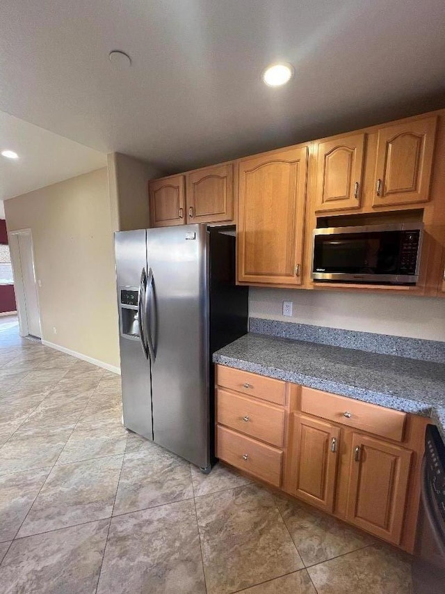 kitchen featuring appliances with stainless steel finishes