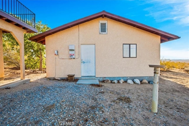 view of back of house