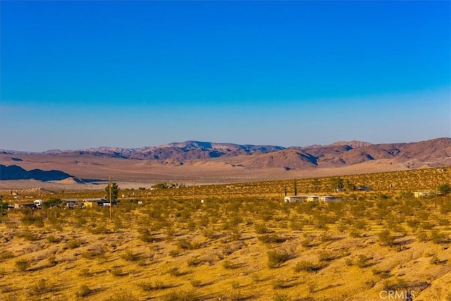 5975 Desert Star Rd Unit 1-2, Johnson Valley, CA 92285 - property view of mountains