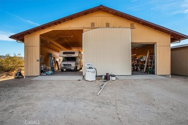 5975 Desert Star Rd Unit 1-2, Johnson Valley, CA 92285 - view of outdoor structure with an outdoor structure