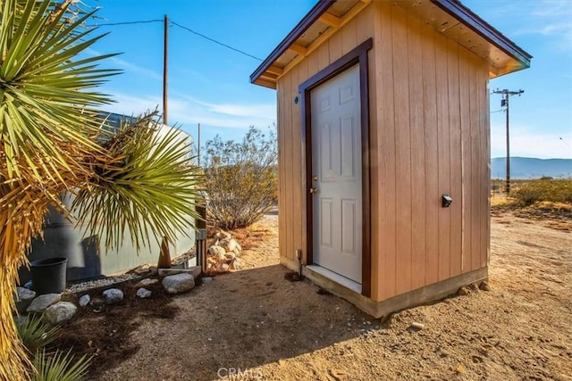 5975 Desert Star Rd Unit 1-2, Johnson Valley, CA 92285 - view of shed