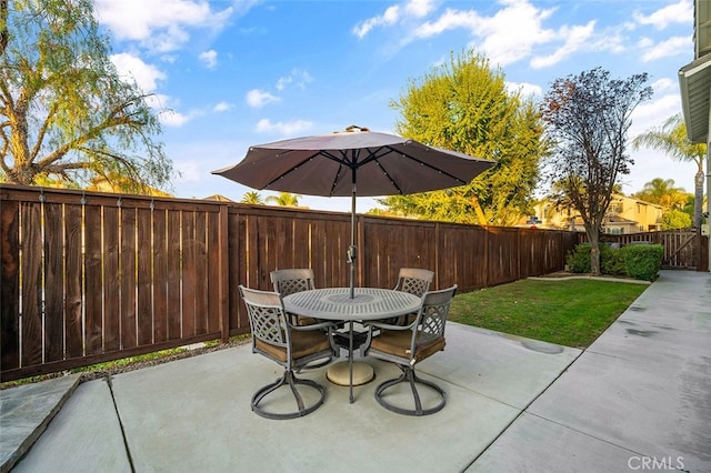 view of patio / terrace