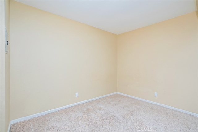 empty room with light carpet