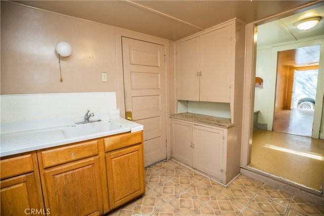 kitchen featuring sink