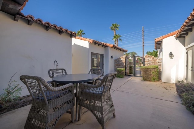 view of patio / terrace