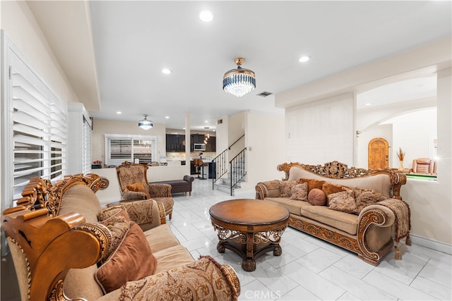 view of living room