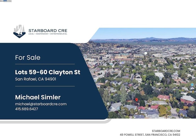 Clayton, San Rafael CA, 94901 land for sale