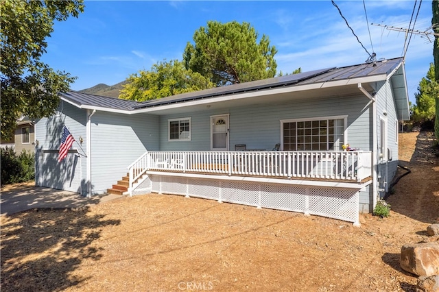 view of ranch-style home