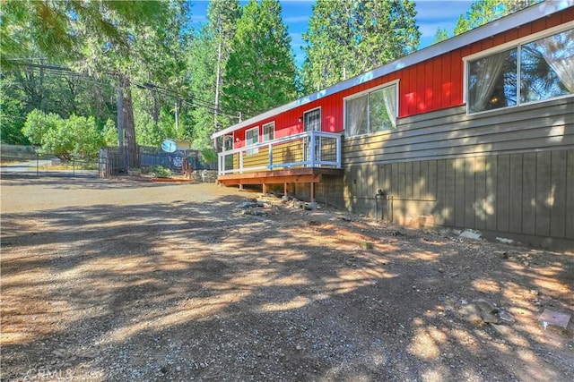 9226 La Porte Rd, Brownsville, CA 95919 - exterior space featuring fence and a deck