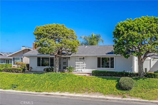 view of ranch-style house