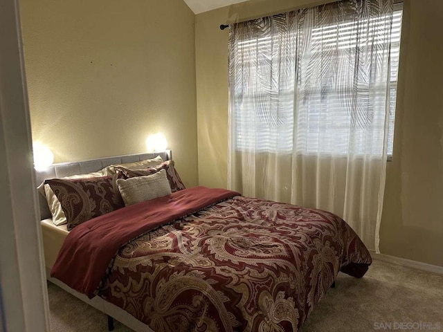 bedroom featuring carpet floors