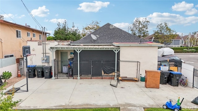 view of rear view of house