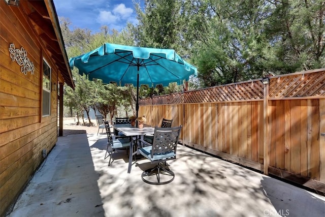 view of patio / terrace