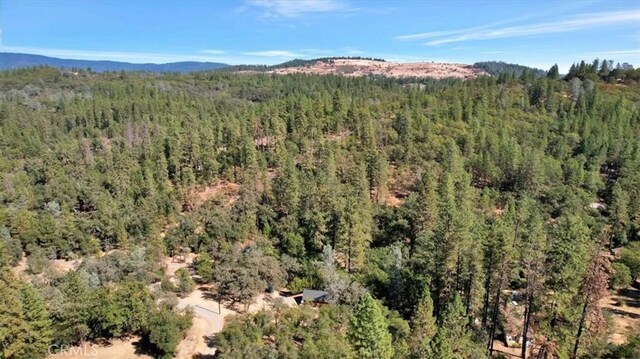 12828 Broyles Trl, Oregon House, CA 95962 - mountain view featuring a heavily wooded area