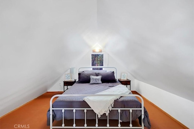 12828 Broyles Trl, Oregon House, CA 95962 - bedroom featuring vaulted ceiling