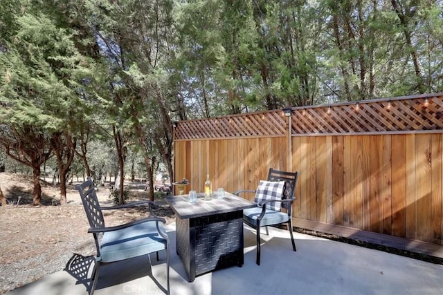 12828 Broyles Trl, Oregon House, CA 95962 - view of patio / terrace featuring outdoor dining area