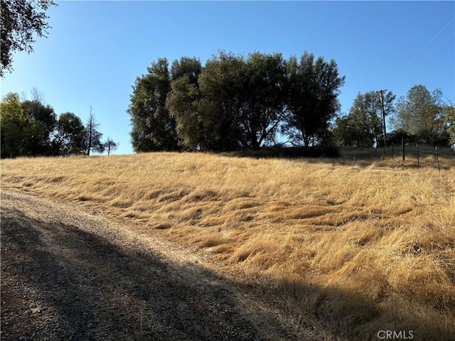 exterior space featuring a rural view