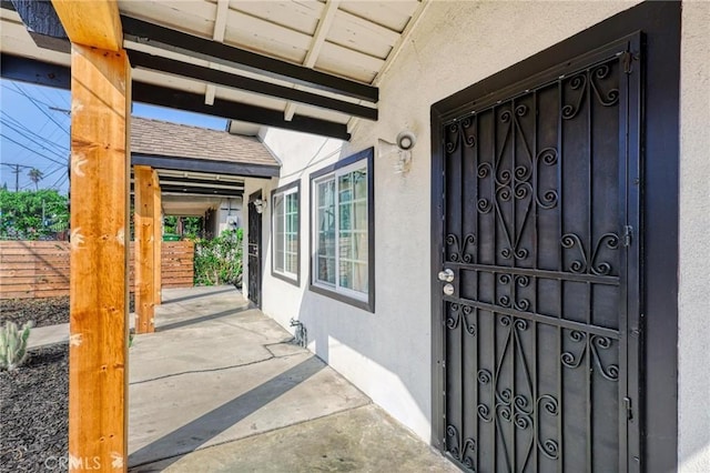 view of property entrance