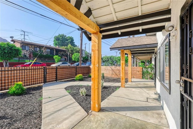 view of patio / terrace